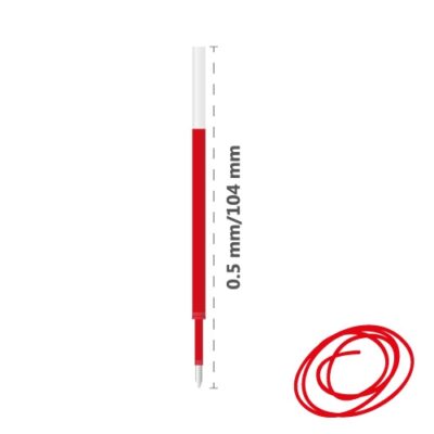 Náplň gélová 205A 0,5 mm – červená