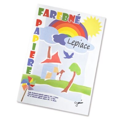 Zložka farebného papiera / 8 – samolepiace