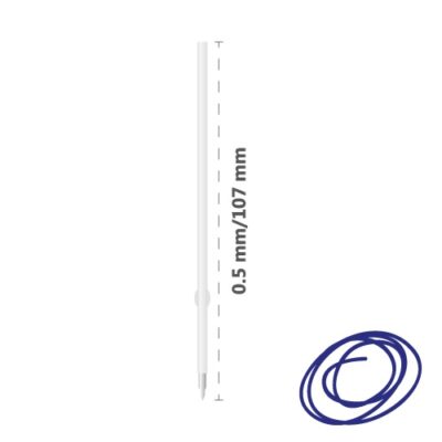 Náplň guľôčková X-10 Micro/Solidly 0,5 mm – modrá