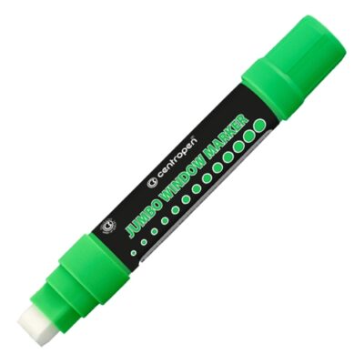 Popisovač CENTROPEN 9120 JUMBO – zelený na sklo