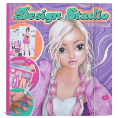 Kreatívna omaľovanka so samolepkami – Design Studio