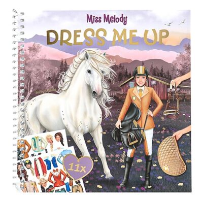 Kreatívny zošit Miss Melody – Obleč ma