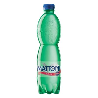 Minerálna voda Mattoni – perlivá 0,5 l bal./12 ks