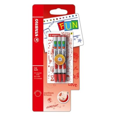 Náplň do guľôčkového pera STABILO FUN 0,5 mm – mix