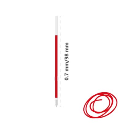 Náplň guľôčková PILOT Ball Point Pen 0,7 mm – červená