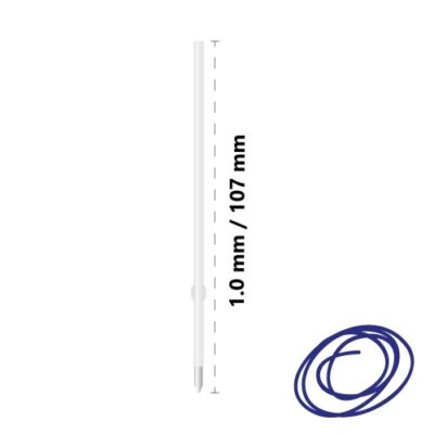 Náplň guľôčková X-10, 1,0 mm – modrá