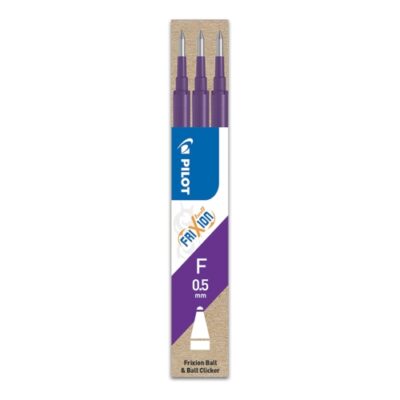 Náplň gumovacia PILOT Frixion 0,5 mm/3 ks – fialová