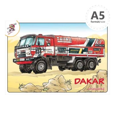 Omaľovanka A5 – Dakar