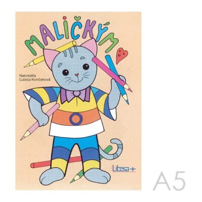 Omaľovánka A5 Litera – Maličkým