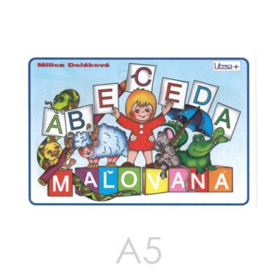 Omaľovánka A5 Litera – Maľovaná abeceda