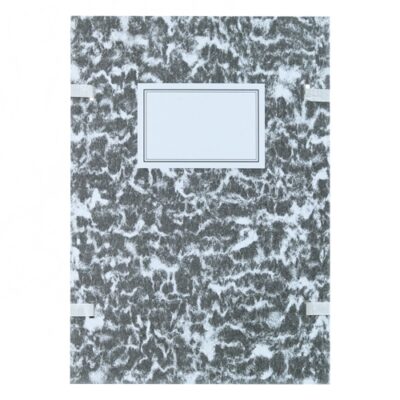 Spisová doska A3 so šnúrkami – čierny mramor