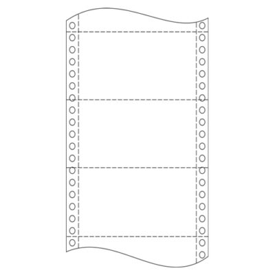 Tabelačný papier 25 x 12″/ 04 (1+1) NCR BP