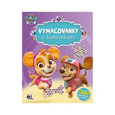 Vymaľovanky s kamienkami – Labková patrola A4