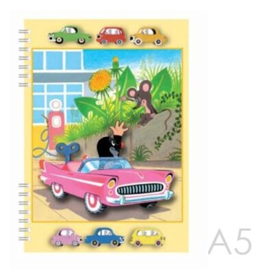 Zápisník A5 Akim s 3D aplikáciou – Krtko