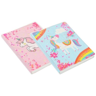 Zápisník Unicorn – mix 2 dizajny, A6/80 l.